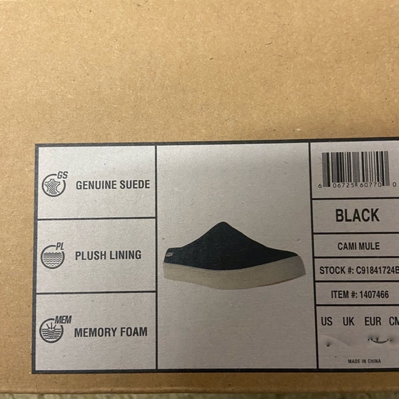 NEW Staheekum Women's Plush Lining Cascade Mule SUEDE BLACK SLIP ON SHOES NIB - Picture 9 of 10